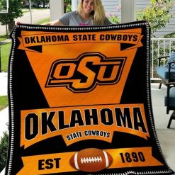 1890 Ncaa Oklahoma State Cowboys Combined  Quilt Blanket