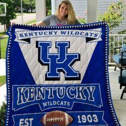 1903 Ncaa Kentucky Wildcats Loved Quilt Blanket
