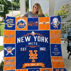 1962 Mlb New York Mets Quilt Blanket