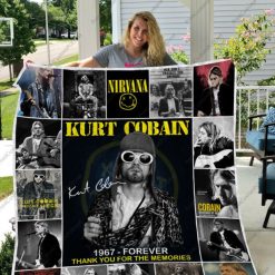 1967-Forever Kurt Cobain Collection Quilt Blanket