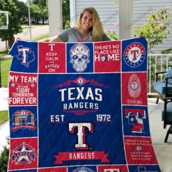 1972 Mlb Texas Rangers Quilt Blanket