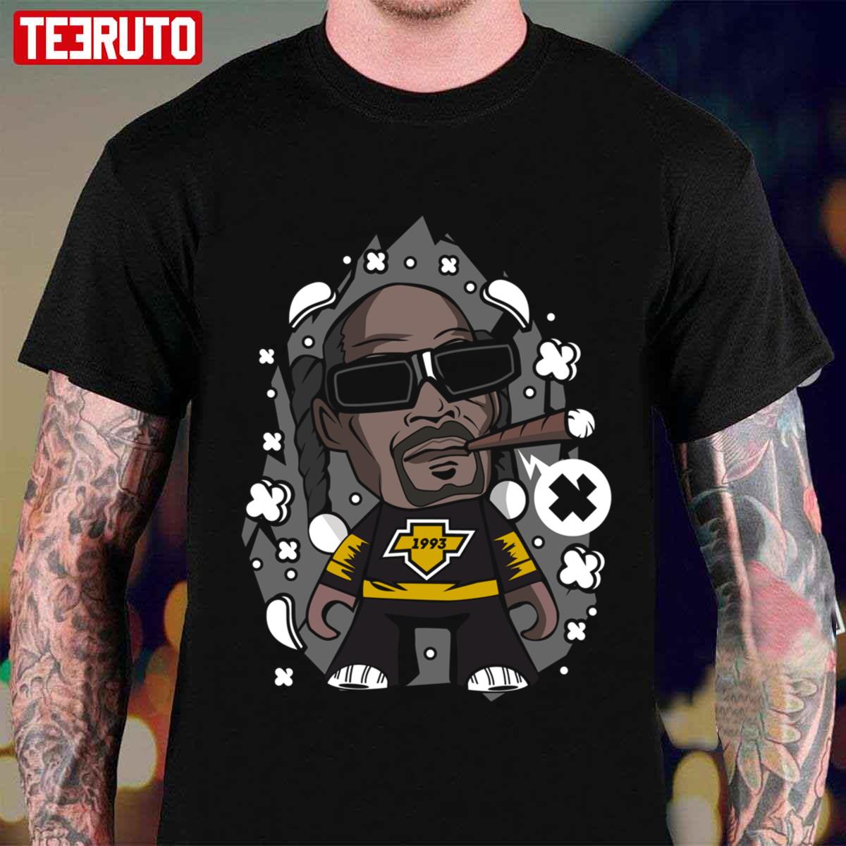 1993 Snoop Dogg Rap Hip Hop Music Funny Art Unisex T-shirt