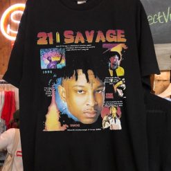 21 Savage And Metro Boomin Mode Ii Rap American Rapper Vintage Bootleg Unisex T-Shirt