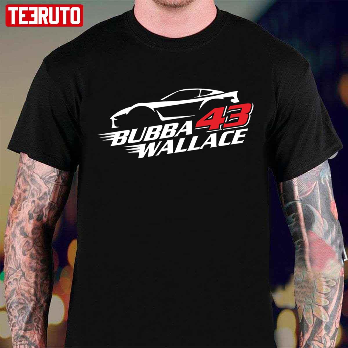 #43 Bubba Wallace Unisex T-shirt