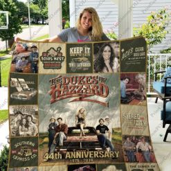 44th Anniversary The Duke Of Hazzard Quilt Blanket