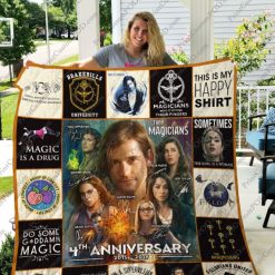 4th Anni The Magicians Movie For Fan Collection Quilt Blanket