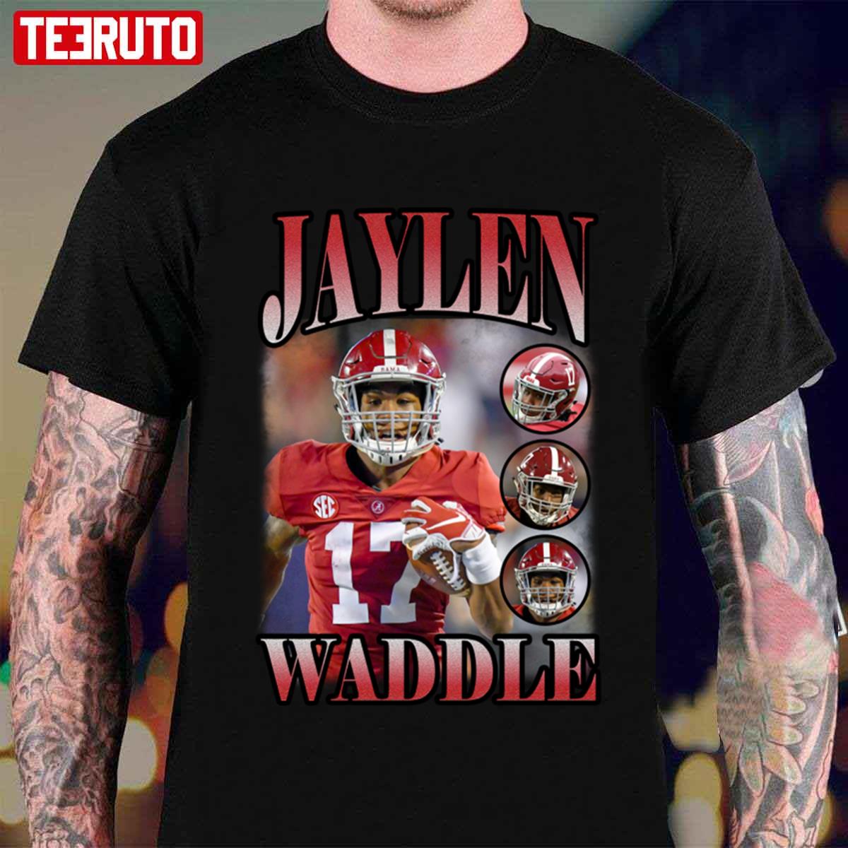 jaylen waddle t shirt jersey