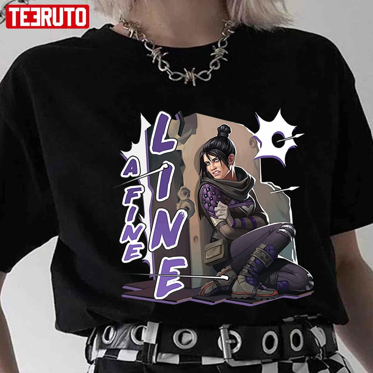 A Fine Line Apex Legends Holosprays Wraith Unisex T-shirt