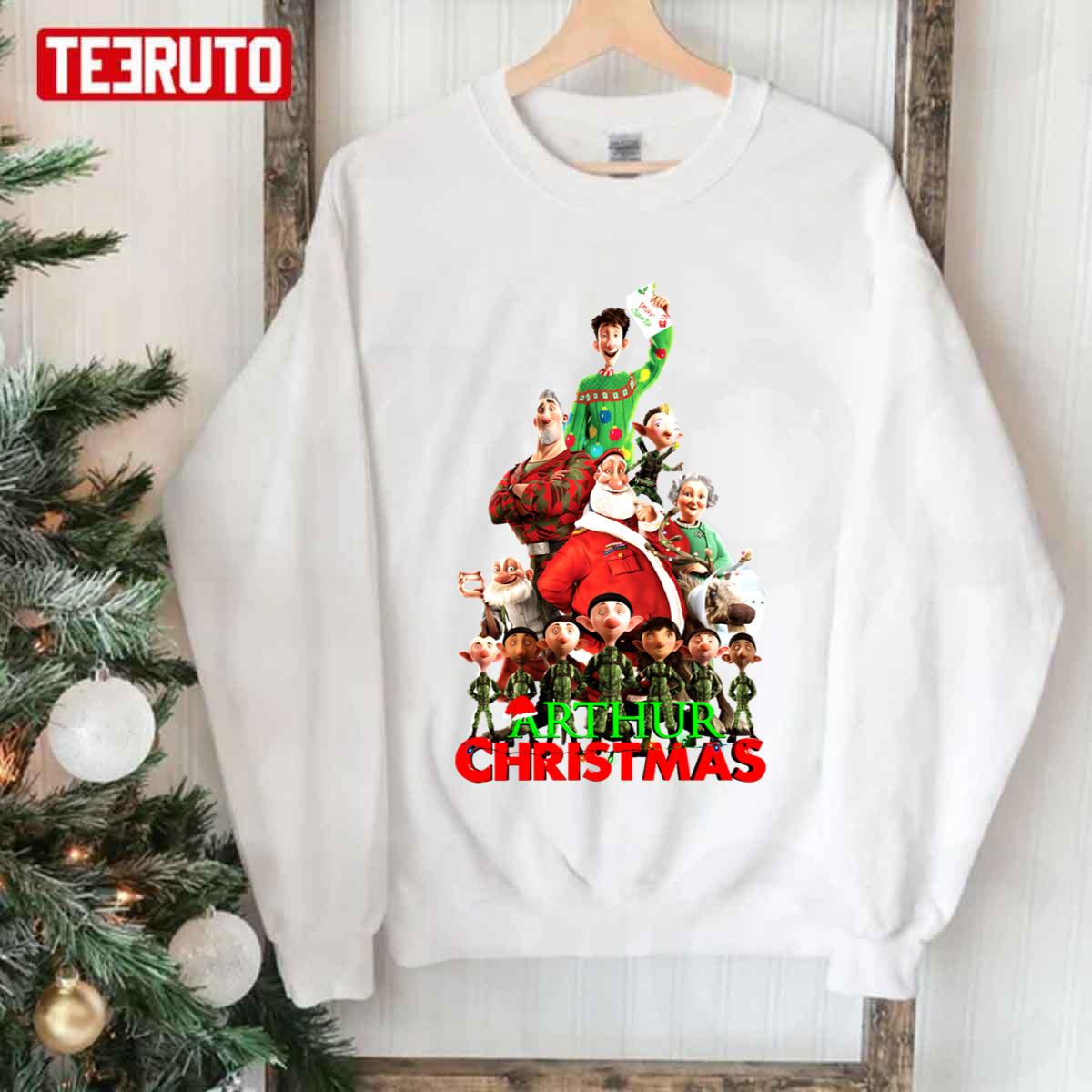 A Hair’s Breadth Arthur Christmas Unisex Sweatshirt