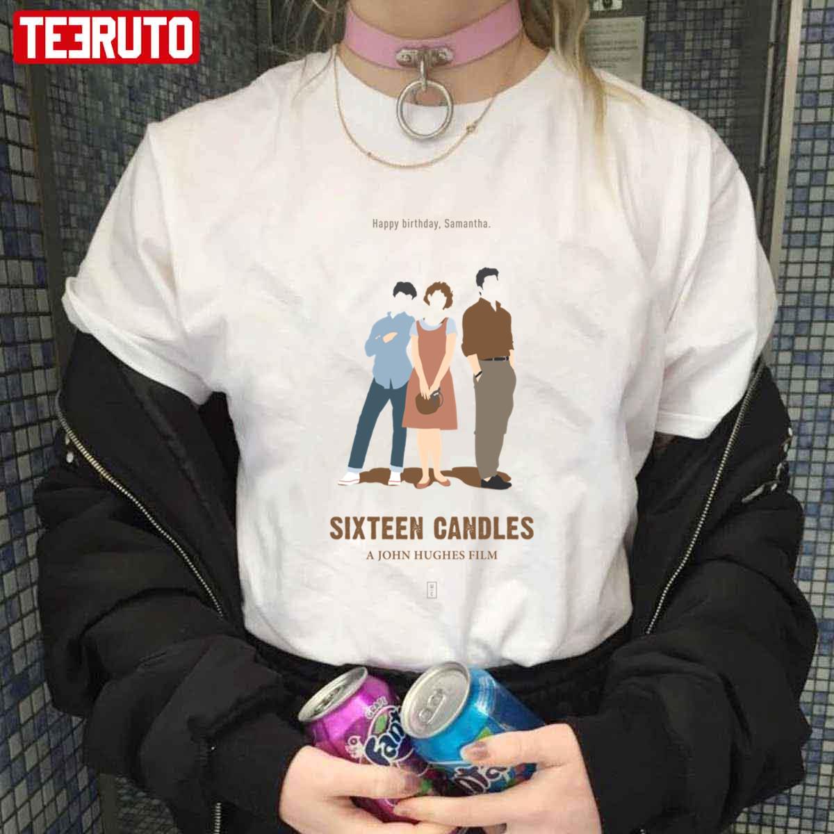 A John Hughes Film Sixteen Candles Art Unisex T-shirt