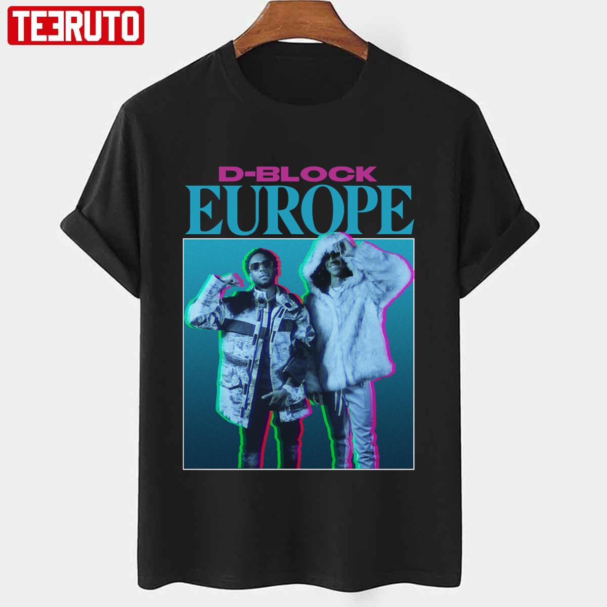 Aesthetic D Block Europe Design Awesome For Hip Hop Music Fan Unisex T-shirt