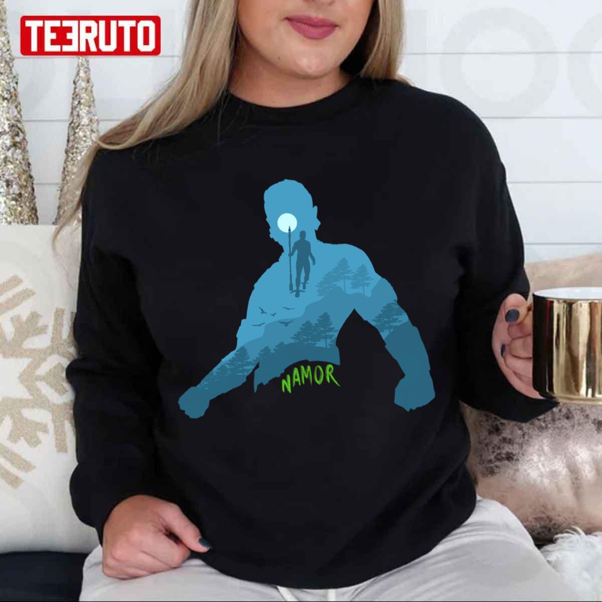 Aesthetic Design Namor In Black Panther 2022 Unisex Sweatshirt