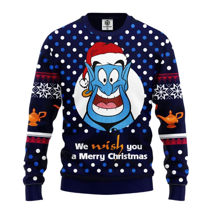 Aladdin And The Magic Lamp Ugly Christmas Sweater