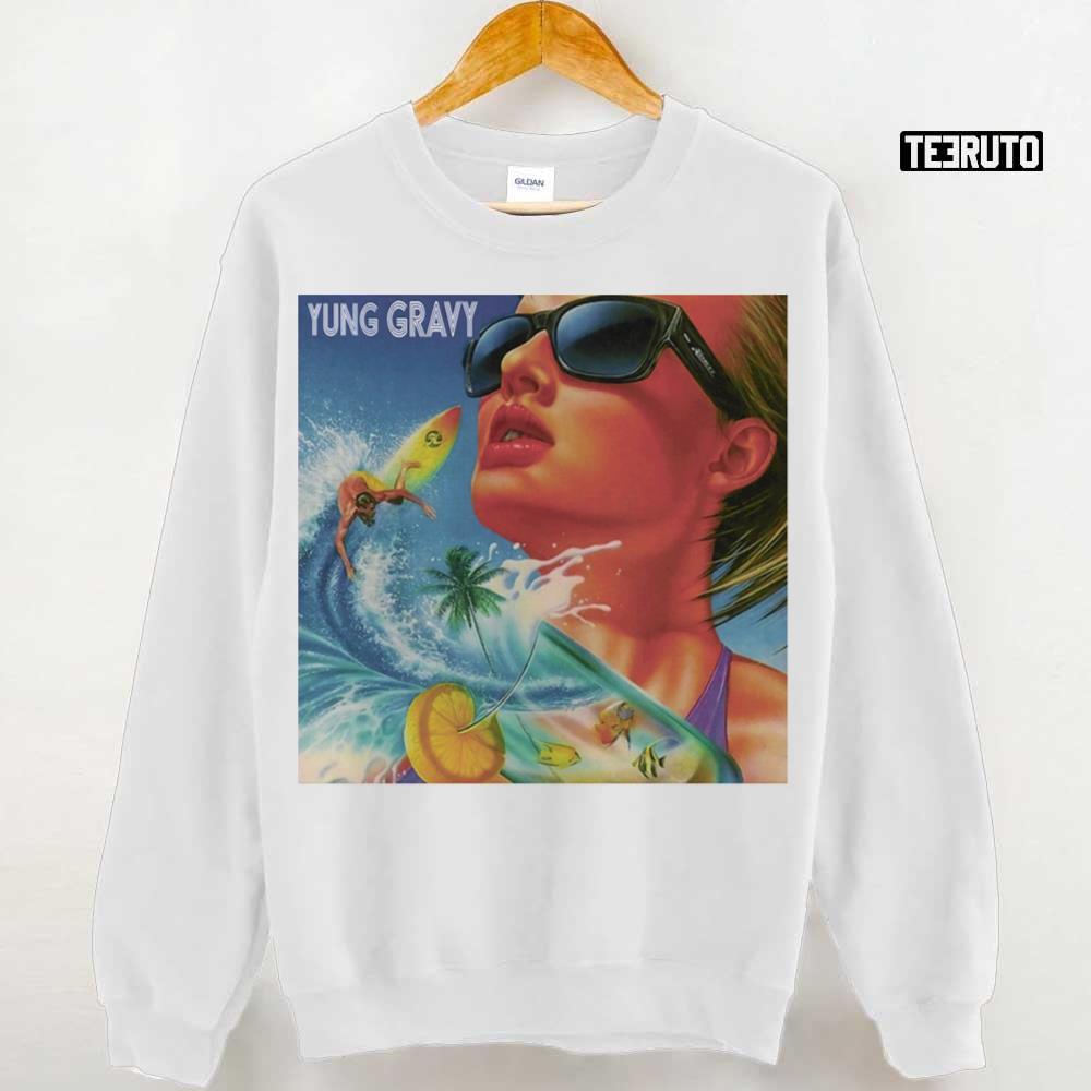 Album Cover Design Yung Gravy Unisex Sweatshirt