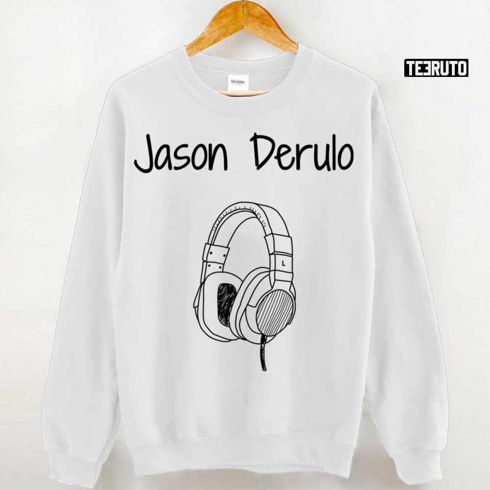 Album Cover Jason Derulo Headphone Unisex Sweatshirt