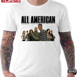 All American Cast Minimalist Art Unisex T-shirt