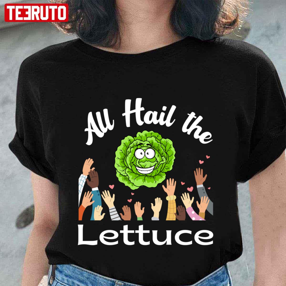All Hail The Lettuce Meme Unisex T-shirt