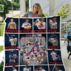 All-time Greats Mlb Atlanta Braves Collected Quilt Blanket