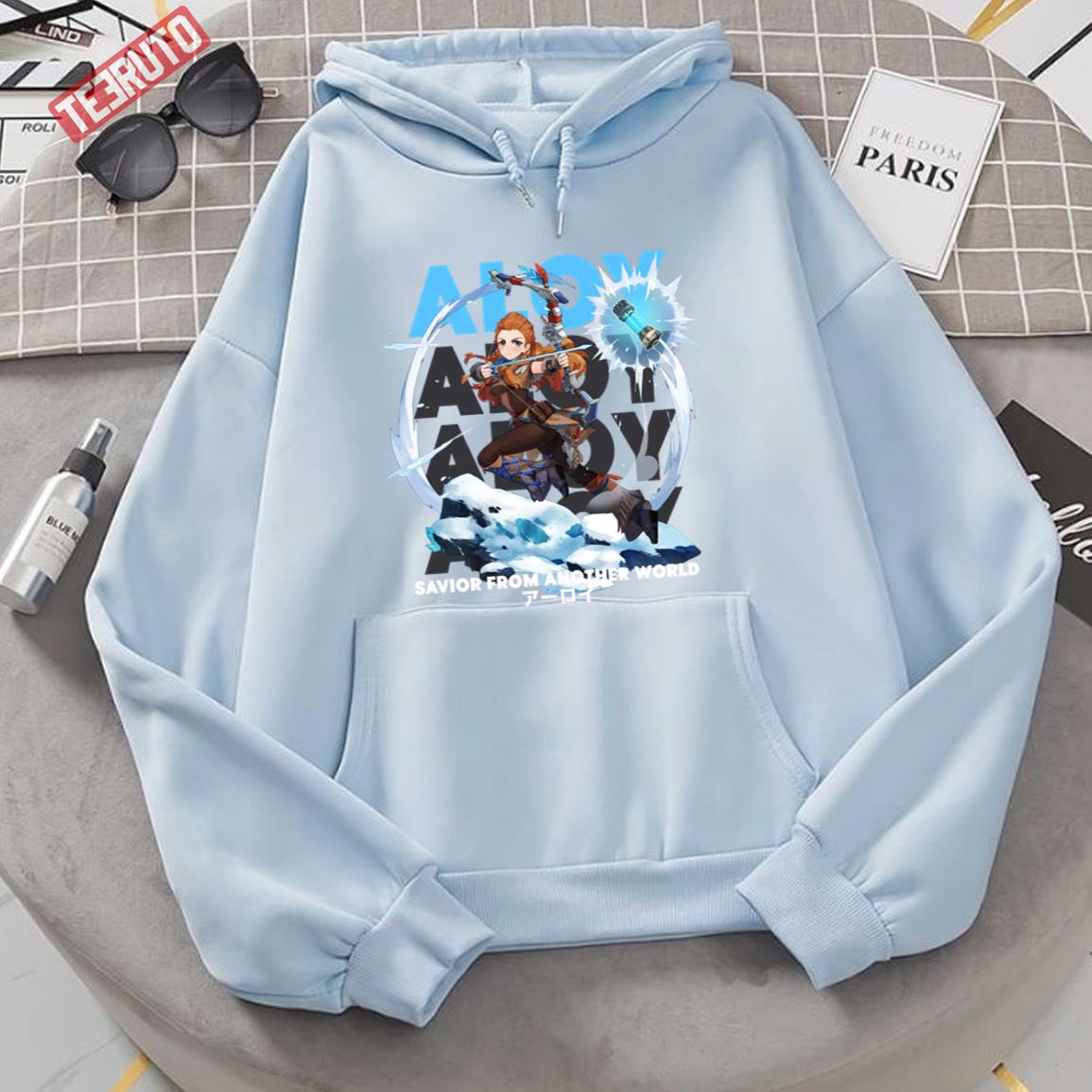 Aloy Genshin Impact Savior From Another World Unisex Hoodie