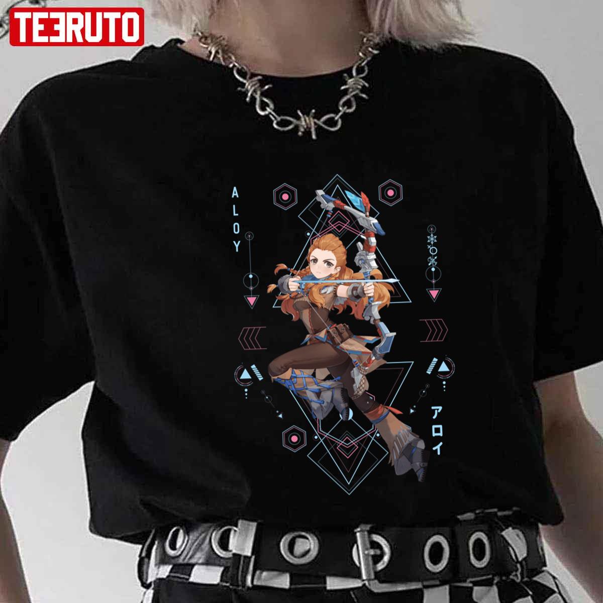 Aloy Sacred Geometry Genshin Impact Unisex T-shirt