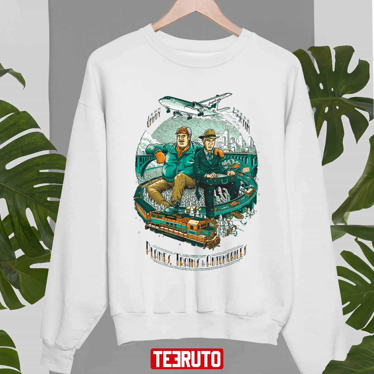 Amazing Art Planes Trains And Automobiles Unisex Sweatshirt