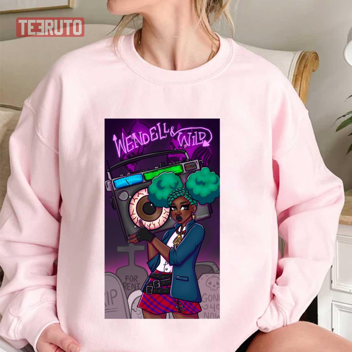 American Animation Movie Wendell And Wild Unisex Sweatshirt