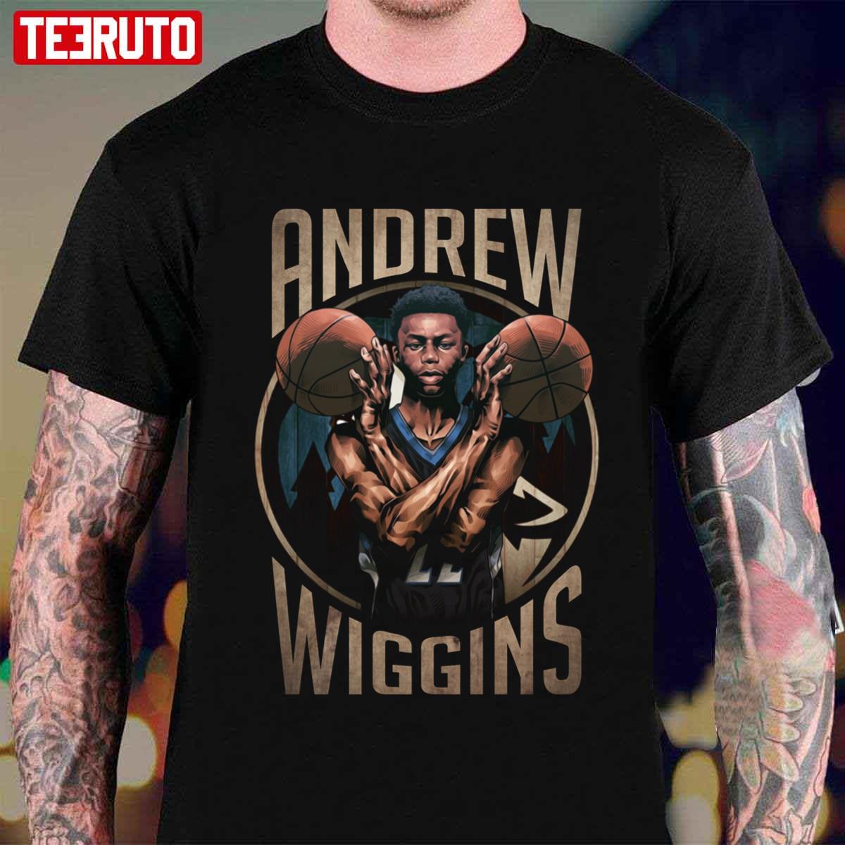 Andrew Wiggins Basketball Player Vintage Unisex T-shirt