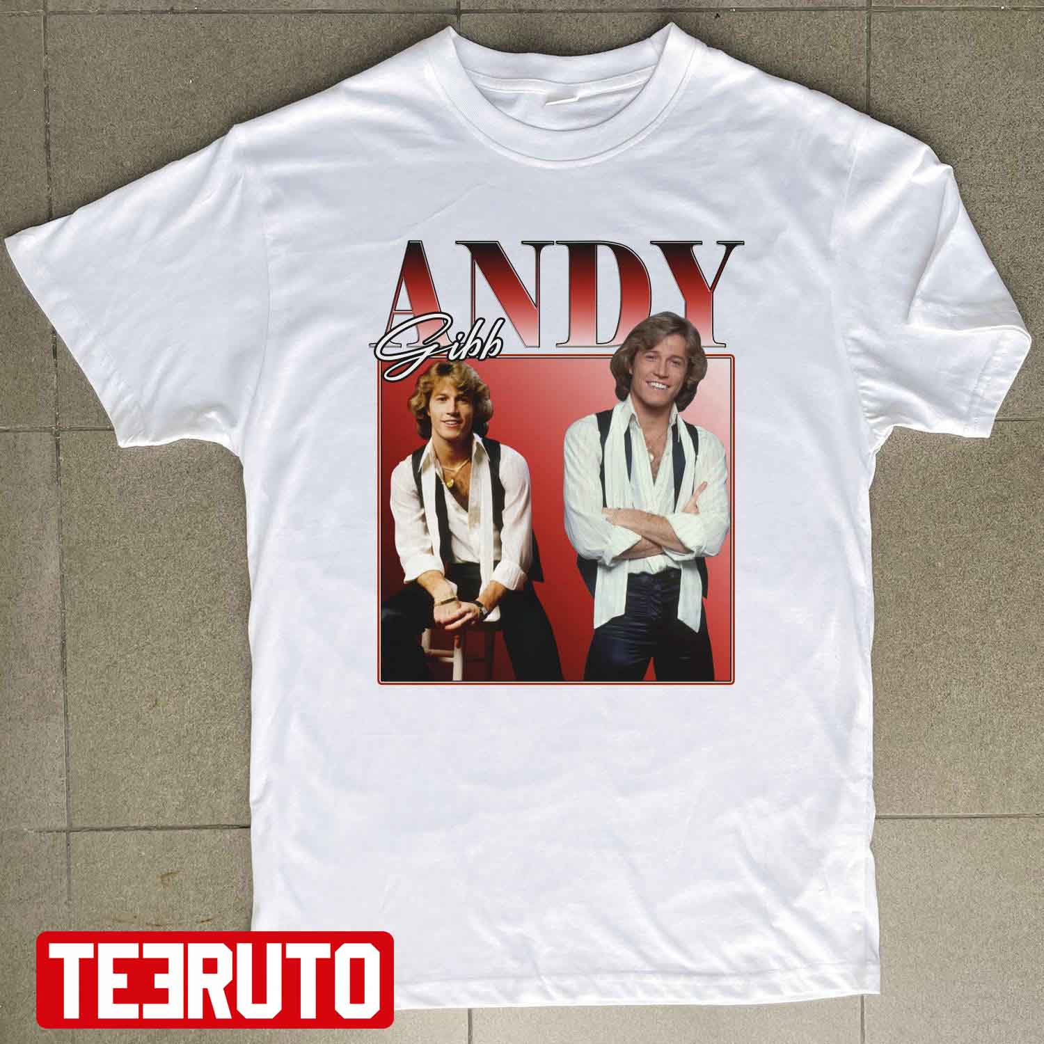 Andy Gibb Retro Graph Unisex T-shirt