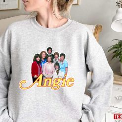 Angie Cast 70s 80s Throwback Tribute Retro Unisex Sweatshirt
