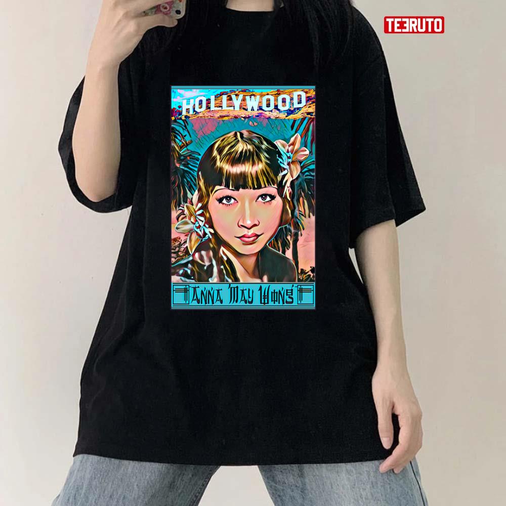 Anna May Wong The First Chinese American Hollywood Star 1920’s Unisex T-shirt
