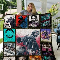 Artwork John Wick Quilt Blanket