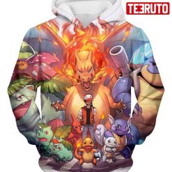 Ash Ketchum All Cool First Generation – Pokemon Hd 3d Aop Hoodie