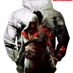 Assassin Ezio Firenze Super Cool Graphic Promo Hd 3d Aop Hoodie