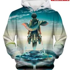 Attack On Titan Strongest Soldier Of Humanity Captain Levi Ackerman Cool Graphic Hd 3d Aop Hoodie