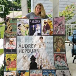 Audrey Hepburn For Fans Vintage Collection Quilt Blanket