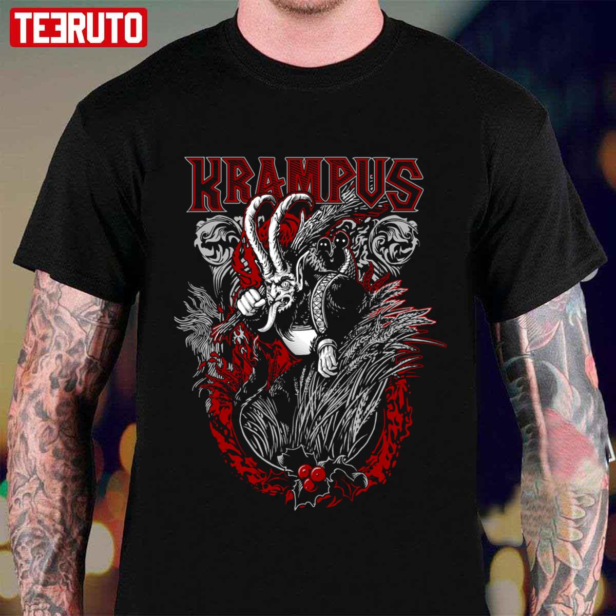 Austro-Bavarian Folklore Krampus Unisex T-Shirt