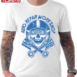 Auto Repair Workshop Bluey Mechanics Unisex T-shirt