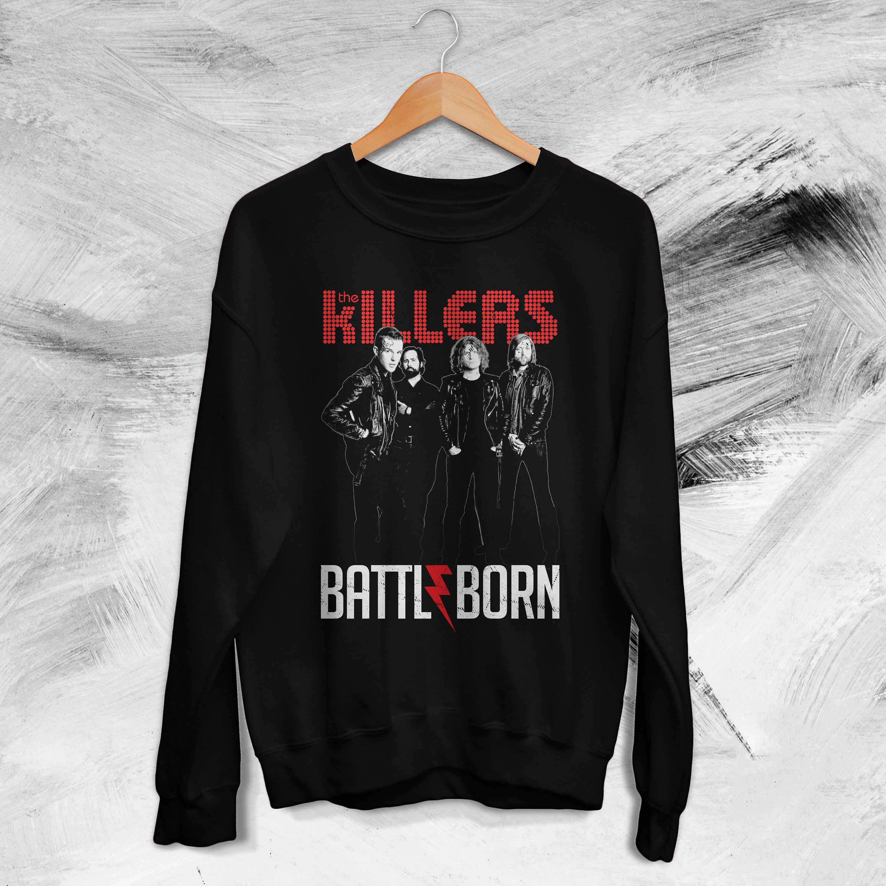 Battle Born Tour The Killers Band Vintage Rock Music Unisex Sweatshirt