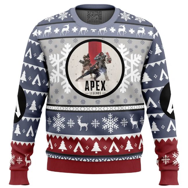 Battle Royale Apex The Legend Of Zelda Ugly Xmas Wool Knitted Sweater