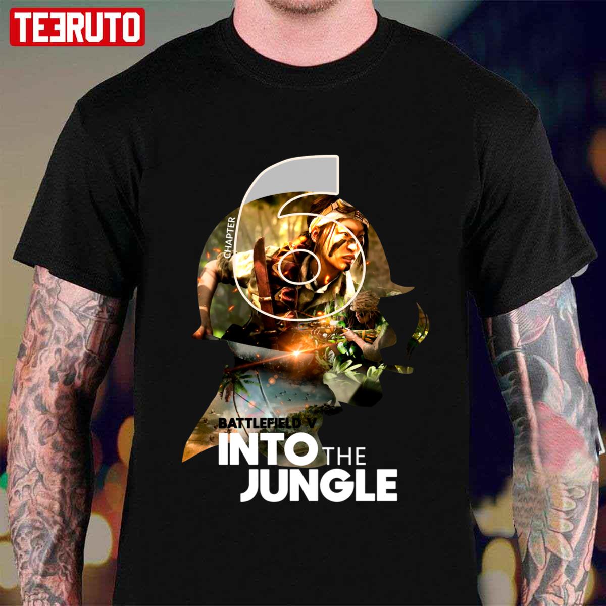 Battlefield V Bfv Into The Jungle Unisex T-shirt