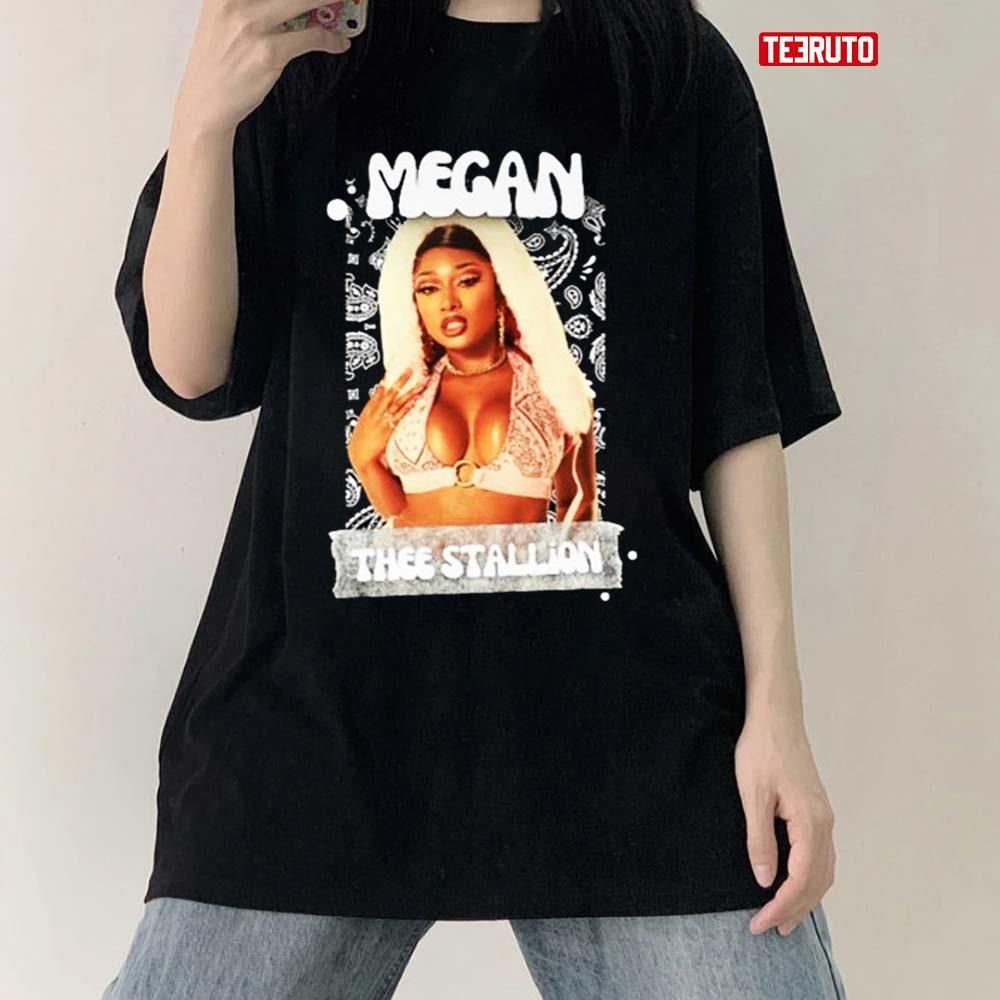Beautiful Sexy Rapper Megan Thee Stallion Unisex T-shirt