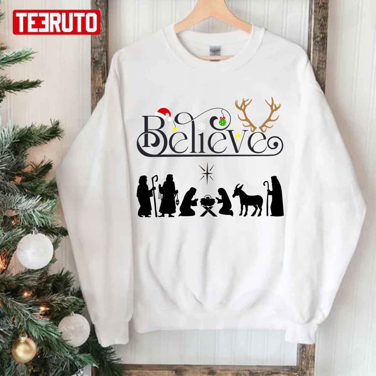 Believe Christmas Unisex Sweatshirt