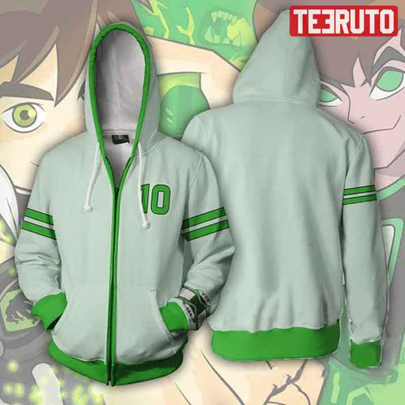 Ben 10 – Tennyson Omniverse Jacket Cosplay Zip Up Hoodie