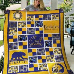 Berkeley Ncaa California Golden Bears Combined Collection Great Quilt Blanket