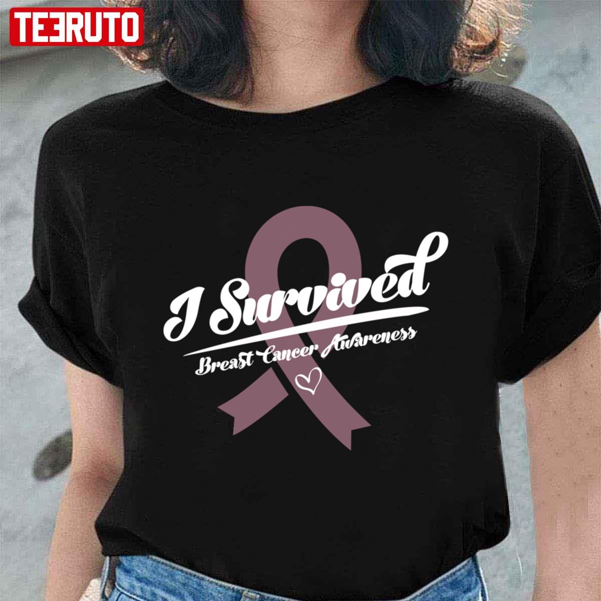 Best I Am A Survivor Breast Cancer Unisex T-shirt