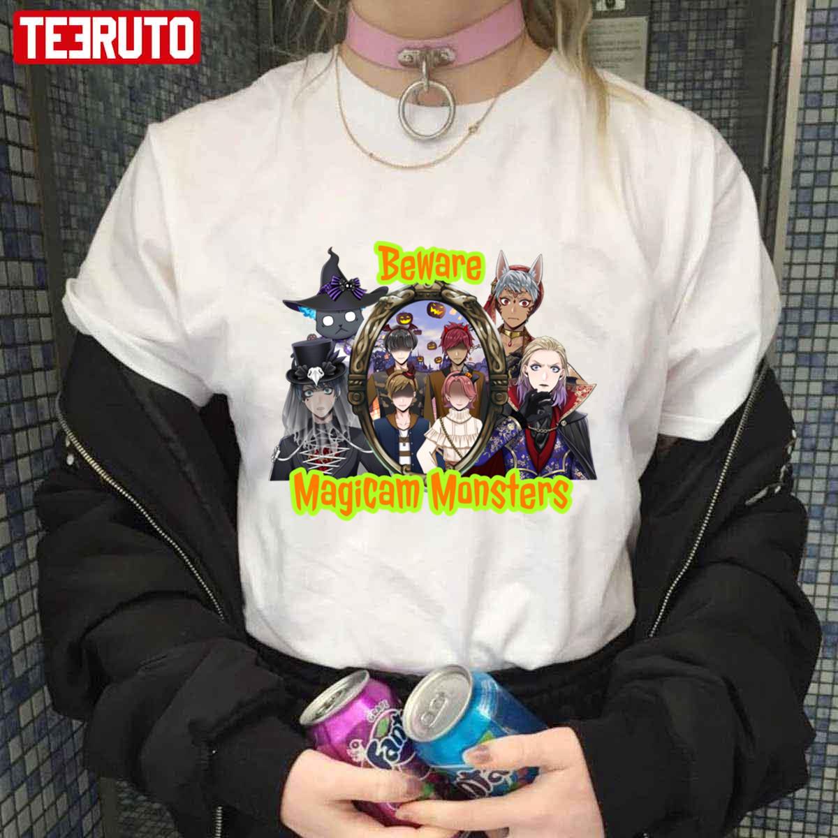 Beware Magicam Monsters Twisted Wonderland Unisex T-shirt