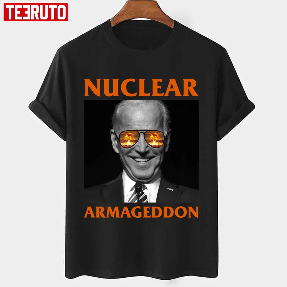 Biden Nuclear Armageddon Dark Brandon Unisex T-shirt