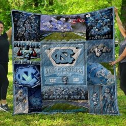 Black & Blue Ncaa Northern Colorado Bears Collection Collection  Quilt Blanket