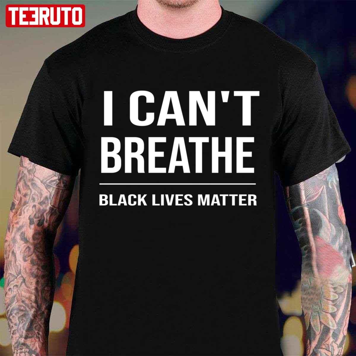 Black Lives Matter Bubba Wallace Unisex T-shirt