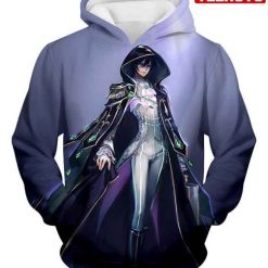 Black Prince Lelouch Vi Britannia Anime Blue Hd 3d Aop Hoodie